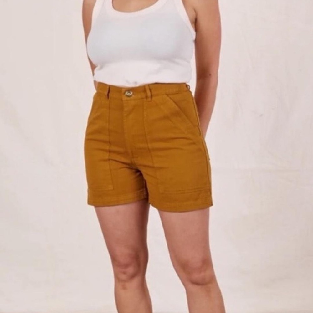 3XL Big Bud Press Mustard Work Shorts